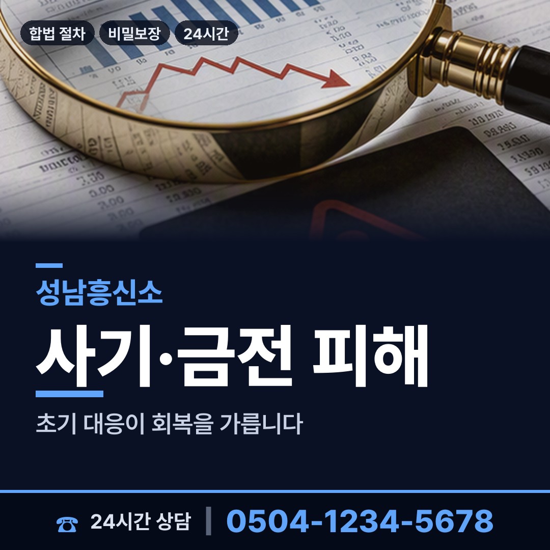 성남 신흥2동 탐정비용 상담 안내